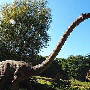 Dinosaur Weeks - Omeisaurus sculpture, 2022-10-09