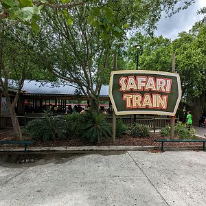 Safari Train entrance