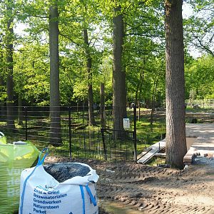 New Somali wild ass - Dorcas gazelle - Ostrich paddock construction site, 2023-05-13