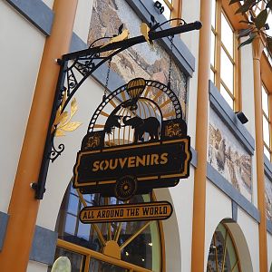 New entrance gallery - Gift shop sign, 2023-05-15