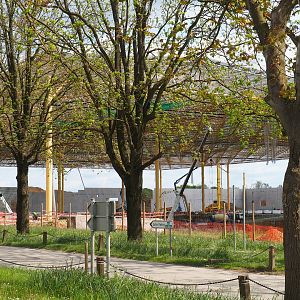 Construction of massive tropical hall The Sanctuary, 2023-05-16