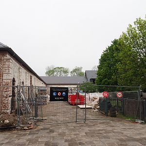 Renovation of former gift shop and staff areas to farm-themed resort facilities, 2023-05-15