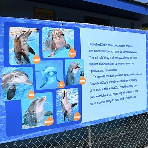 Updated signage by Seven Seas