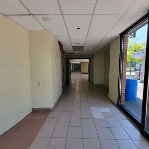 Rosamond Gifford - Hallway between areas