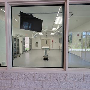 Rosamond Gifford - Animal Health Center room; the lights turn on as you walk by