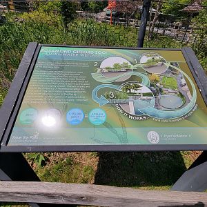 Rosamond Gifford - Stormwater sign