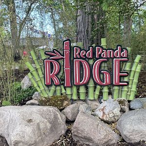 Red Panda Ridge sign