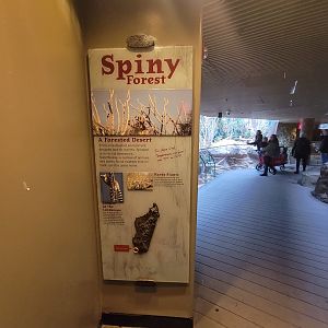 Bronx - Madagascar, Spiny Forest sign