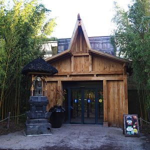 Entrance to the Orangutan greenhouse, 2022-10-19