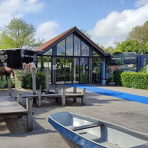 The entrance of AquaZoo Leeuwarden