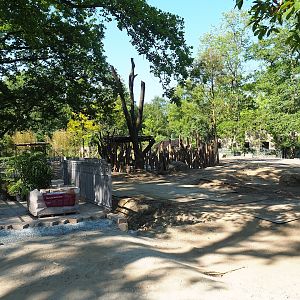 New Somali wild ass - Dorcas gazelle - Ostrich paddock construction site, 2023-06-04