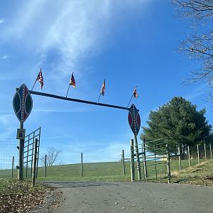 Entrance to the park