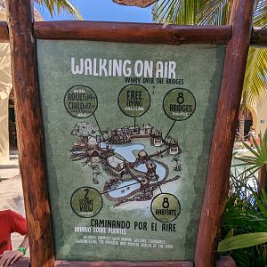 Aviarius - Costa Maya - Entrnace area sign