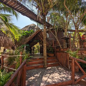 Aviarius - Costa Maya - Entrance building