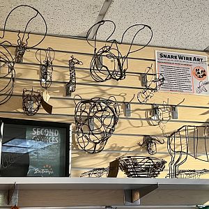 Snare-wire Sculptures