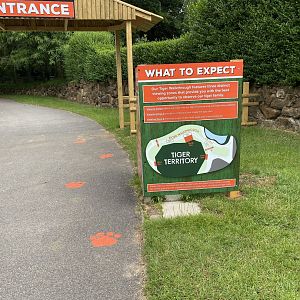 Banham tiger route signage