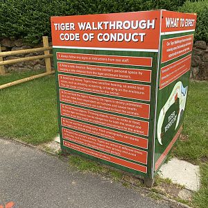 Banham tiger route signage