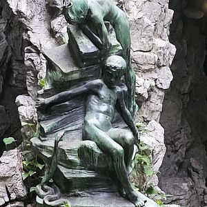 Winter garden, butterfly exhibit