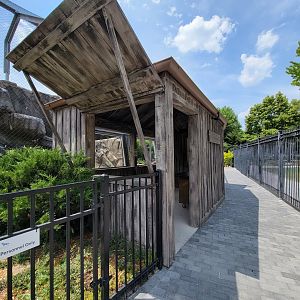 National Aviary - Condor Court, covered viewing for both Andean condor exhibits