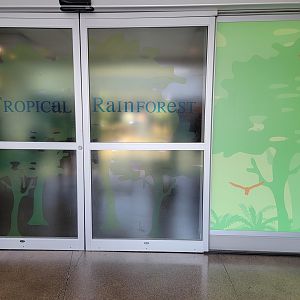 National Aviary - Tropical Rainforest, entrance