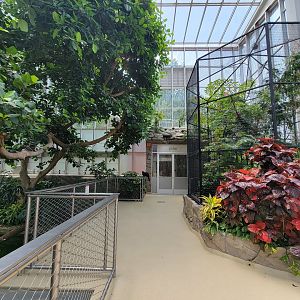 National Aviary - Wetlands, door to Grasslands