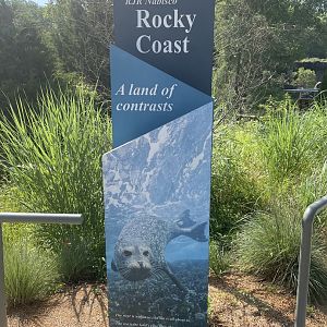 Rocky Coast Entrance Signage
