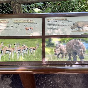 Watusi Grasslands Reserve Signage (All Animals out of Camera View)