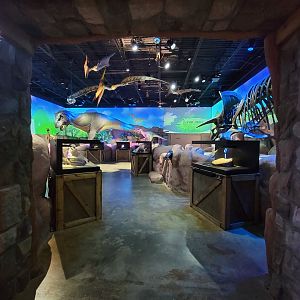 Greensboro 2/2023 - Prehistoric Passages, main area