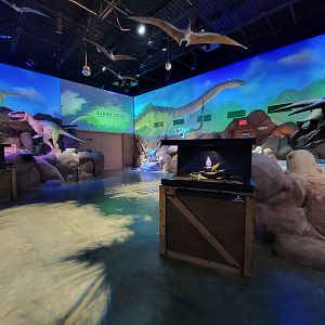 Greensboro 2/2023 - Prehistoric Passages, main area