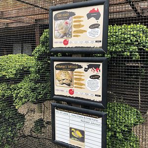 Aviary Signage at Sewerby Zoo (June 2023)