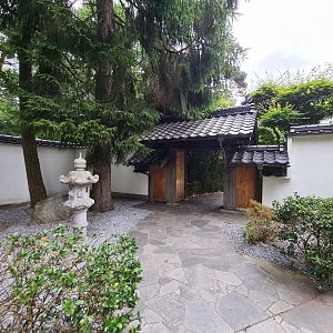 Exit from Oriental garden