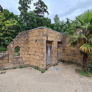 Toilet building in Ancient city