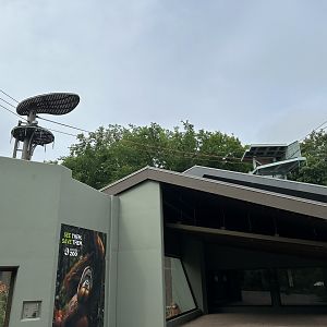 Large Viewing Window and Research Station/Rooms