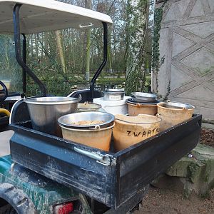 Bird feeding cart, 2022-12-27