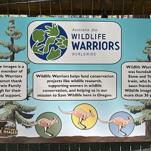 Wildlife Warriors Sign