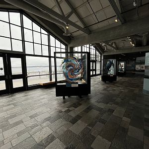 Hallway with Artwork