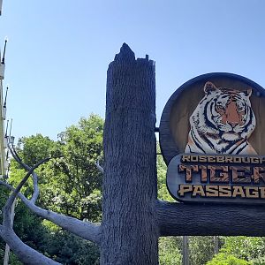 Tiger Passage Sign