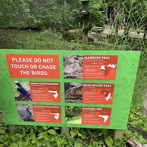 African Aviary Signage