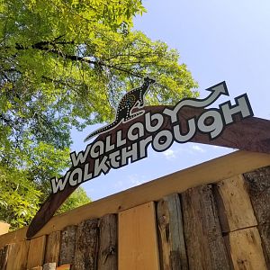 Wallaby Walkthrough sign