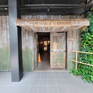 Cleveland Zoo, Rainforest - Entrance in to second floor exhibits