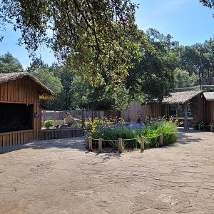 View of the new African area -Zoo de Labenne (2023)