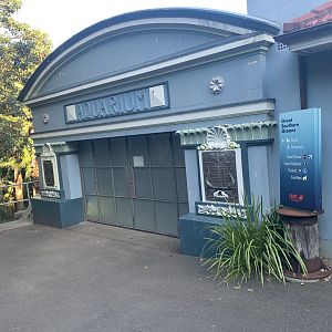 old Aquarium building (closed 1991)
