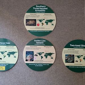 Cleveland Zoo - PCA, Signage example