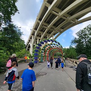 Cleveland Zoo - Walking under the highway