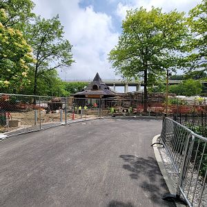 Cleveland Zoo - Bear Hollow construction (June 14 2023)