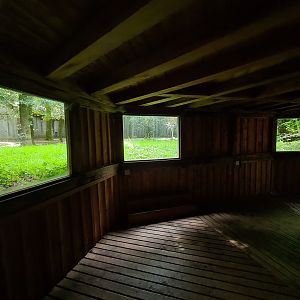 Taiga - Viewing tunnel through Wolf enclosure
