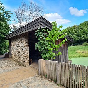 Taiga - Bactrian camel viewing hut
