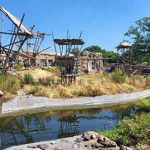 Part outdoor-enclosure Bonobos