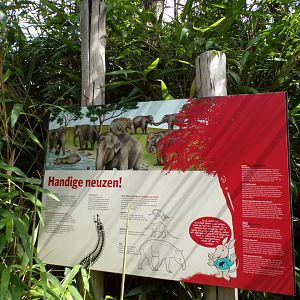 Asian elephant signage 6.7.23