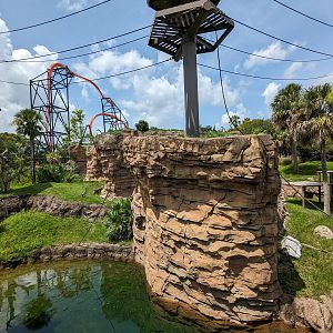 Jungala - Orangutan habitat view